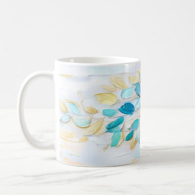 Caneca De Café DigAI Sea Foam Bloom Mug (Esquerda)
