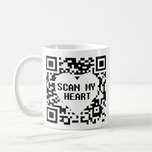 Caneca De Café Digitalize meu Coração