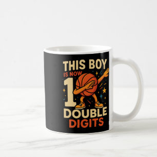 Caneca De Café Dígitos Duplos Sketll Aniversariante 10 Anos Celeb