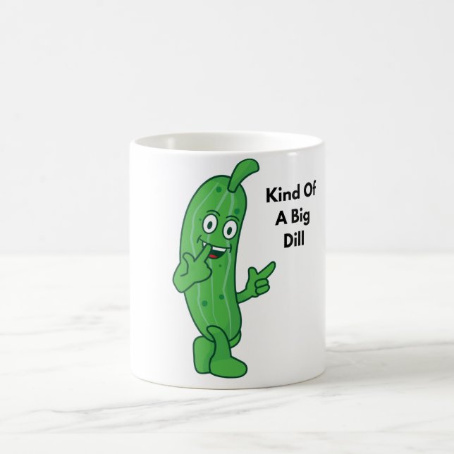 Caneca De Café Dill Pickle (Centro)