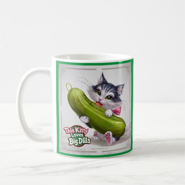 Caneca De Café Dill Pickle Mug (Esquerda)