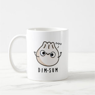 Caneca De Café Dim-sum Funny Dimsum Math Pun