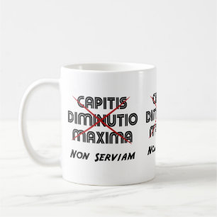 Caneca De Café diminuição máxima da cabeça não servirei