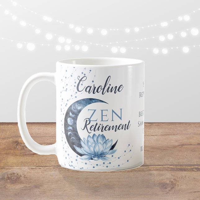 Caneca De Café Diminuição Zen Lótus Flor (Criador carregado)