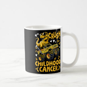 Caneca De Café Din Monster Truck, um monstro de conscientização p