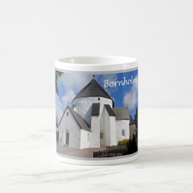 Caneca De Café Dinamarca - Bornholm - (Centro)