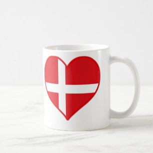 Caneca De Café Dinamarca Love
