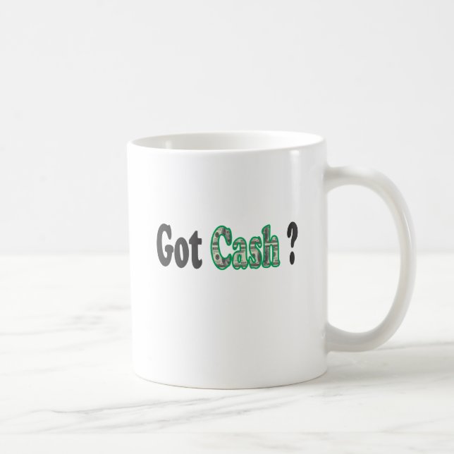 Caneca De Café Dinheiro-Caneca obtida (Direita)