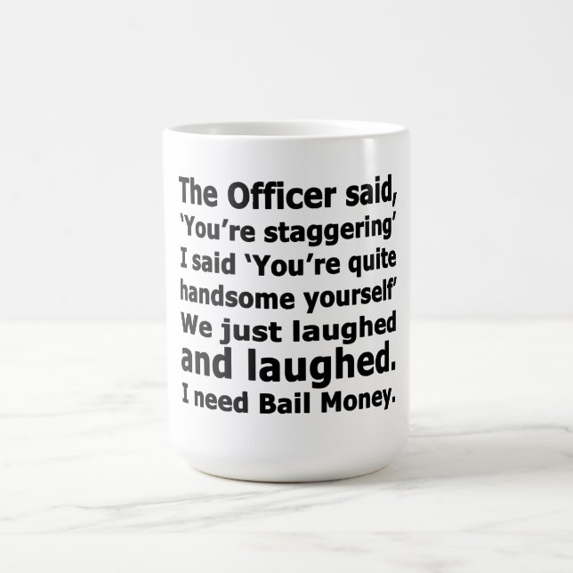 Caneca De Café Dinheiro da caução (Centro)