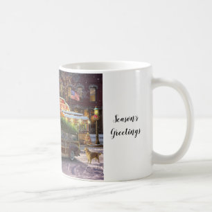 Caneca De Café Dinheiro de natais vintages