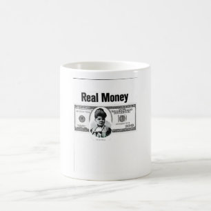 Caneca De Café dinheiro real