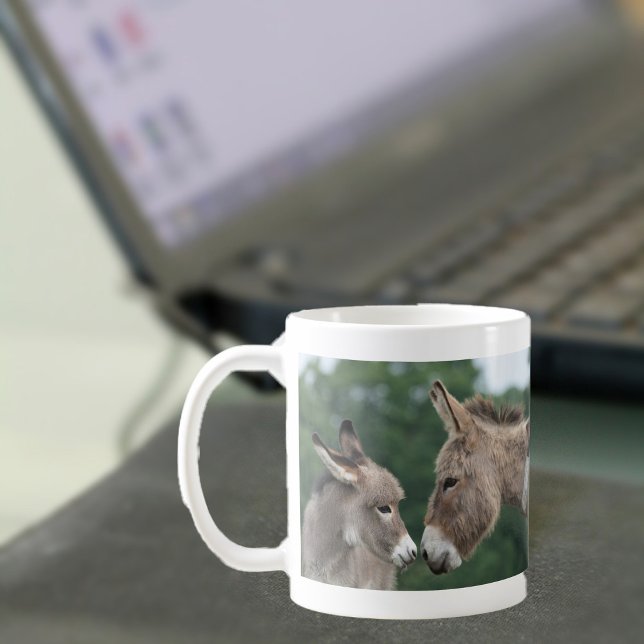 Caneca De Café Dinky Donkey (Criador carregado)