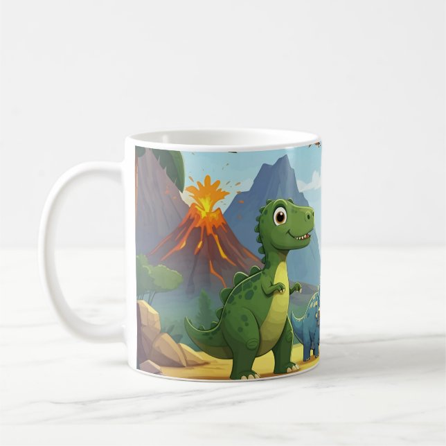 Caneca De Café Dino Adventure (Esquerda)