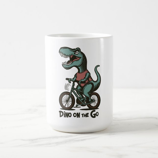 Caneca De Café Dino em Movimento (Centro)