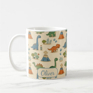 Caneca De Café Dino Fofo