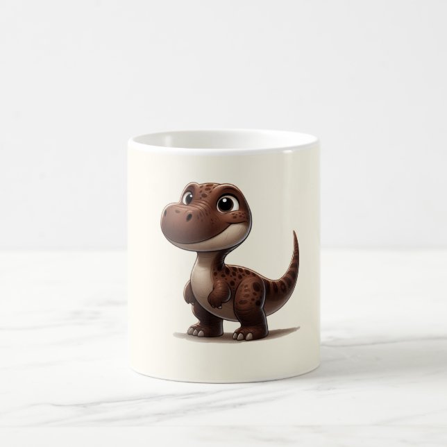 Caneca De Café Dino Gorogsaurus - Kammli Friends Collection (Centro)