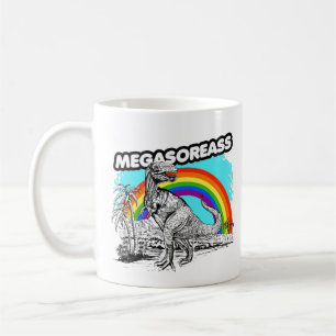 Caneca De Café Dinosaur Megasoreass