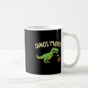 Caneca De Café Dinosmore Dinosmore Engraçado Camping Acampamento 