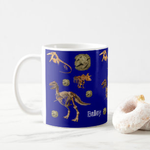 Caneca De Café Dinossaur Fossils Mug
