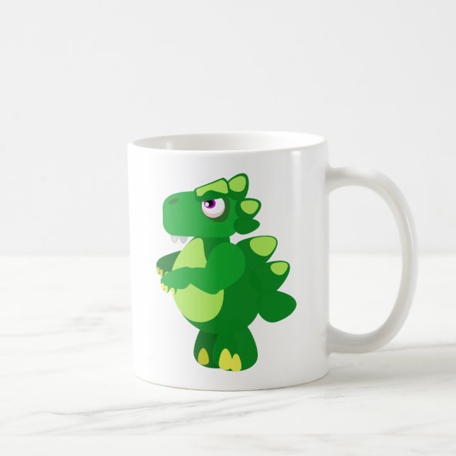 Caneca De Café Dinossauro (Direita)