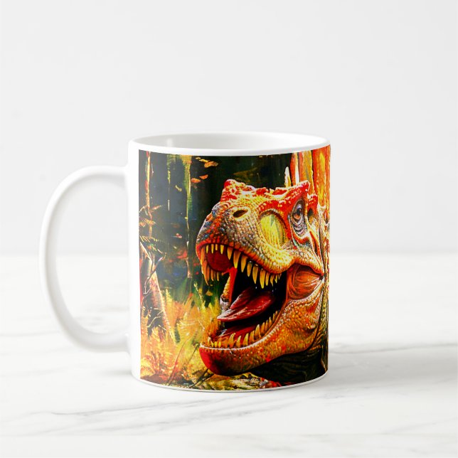 Caneca De Café Dinossauro (Esquerda)