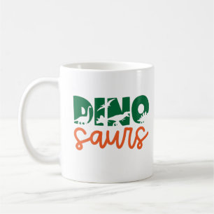 Caneca De Café Dinossauro 
