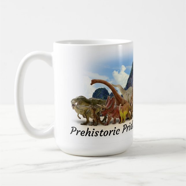 Caneca De Café dinossauro (Esquerda)