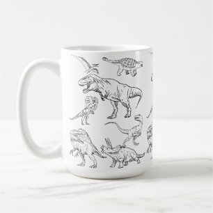 Caneca De Café dinossauro