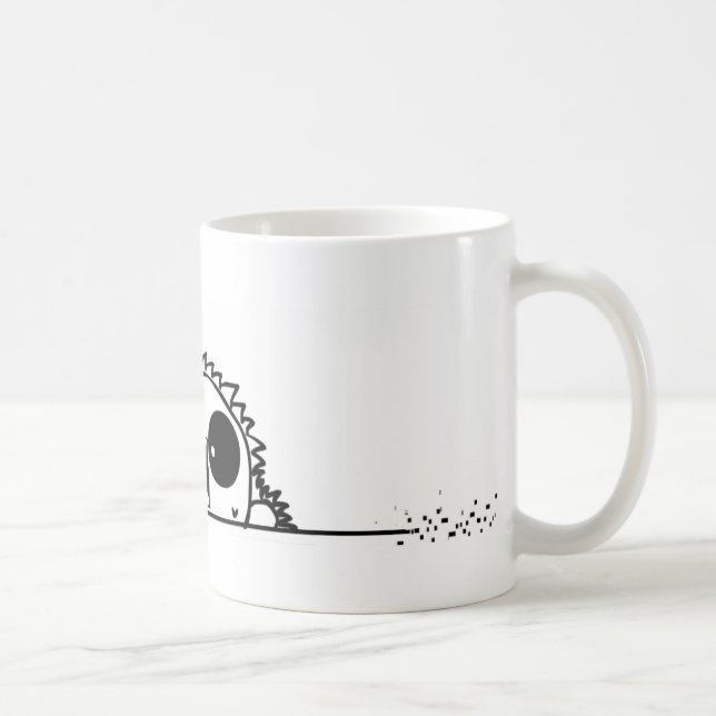 Caneca De Café Dinossauro bonito (Direita)