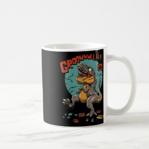 Caneca De Café Dinossauro Construtor de Blocos de Construção Bric