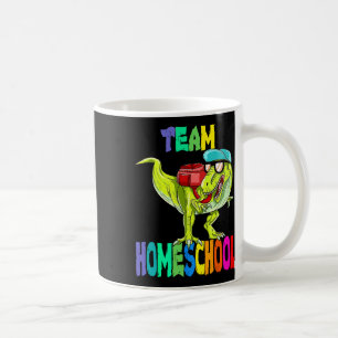 Caneca De Café Dinossauro De Casa T Rex De Volta À Escola