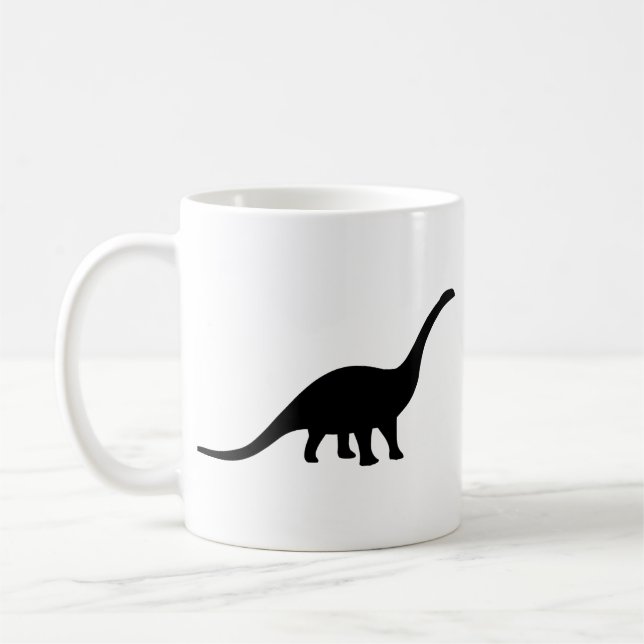 Caneca De Café Dinossauro do Apatosaurus (Esquerda)