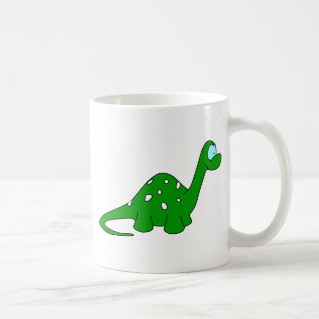 Caneca De Café Dinossauro dos desenhos animados (Direita)