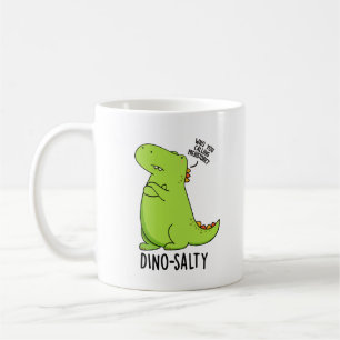 Caneca De Café Dinossauro Engraçado Dino-salgado