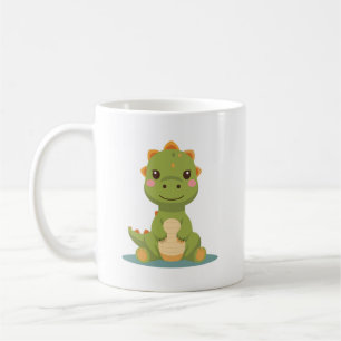 Caneca De Café dinossauro fofo