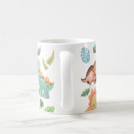 Caneca De Café dinossauro fofo crianças