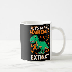 Caneca De Café Dinossauro Laranja Fita Hematóloga Réptil Fóssil