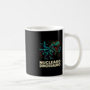 Caneca De Café Dinossauro Nuclear - Crianças Italianas Engraçadas