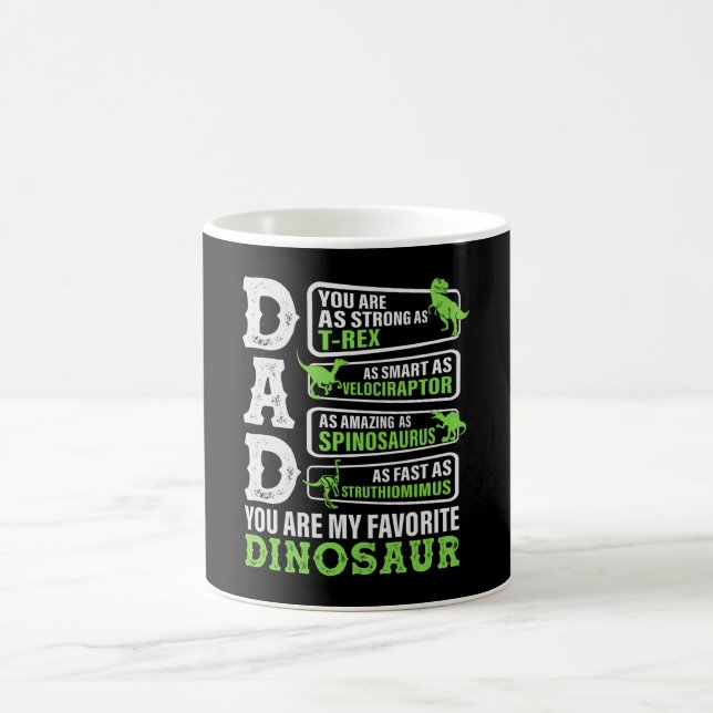 Caneca De Café Dinossauro Pai Engraçado Padre Dino (Centro)