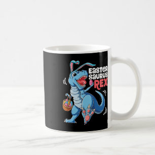 Caneca De Café Dinossauro Páscoa Surus T Rex Boys Raparigas Miúda