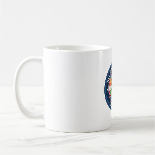 Caneca De Café Dinossauro Patriótico Kawaii Totalmente Americano