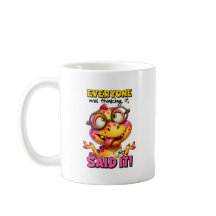 Dinossauro Sarcástico, todos estavam pensando.