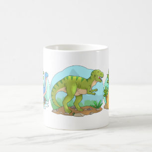 Caneca De Café dinossauros