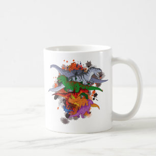 Caneca De Café Dinossauros