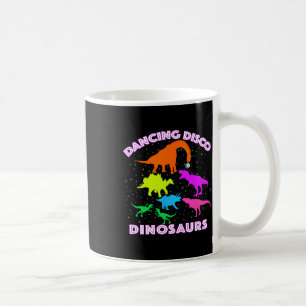 Caneca De Café Dinossauros Dançando Disco Provam Ser Professor In