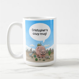 Caneca De Café Dinossauros Fantasia