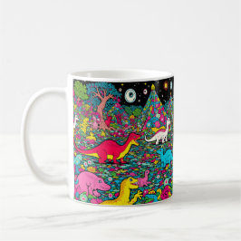 Caneca De Café Dinossauros triviais