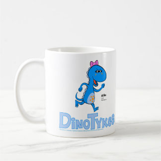Caneca De Café Dinotykes Allie é um Allosaurus