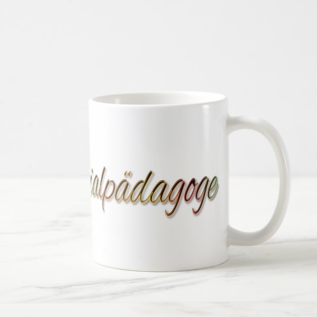 Caneca De Café Diplom-Sozialpädagoge (Direita)