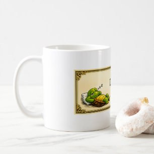 Caneca De Café diploma de tartaruga preguiçosa